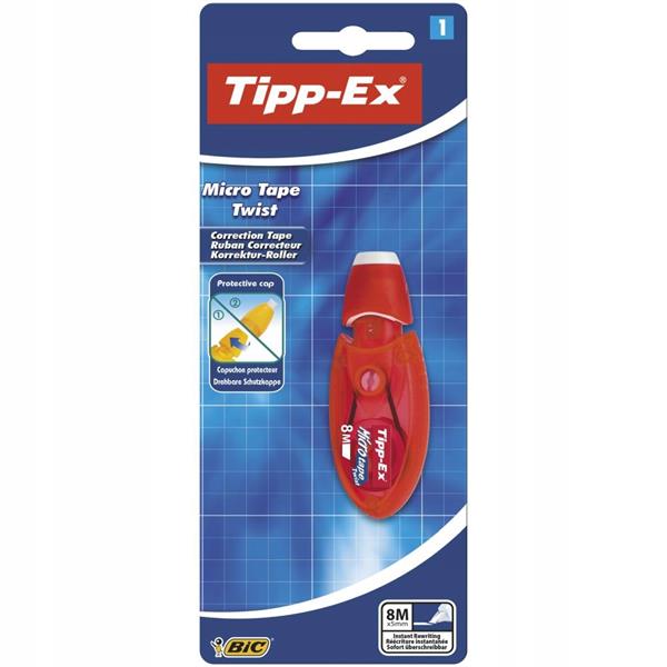 bic-korektor w taśmie 8m micro tape twist tipp-ex