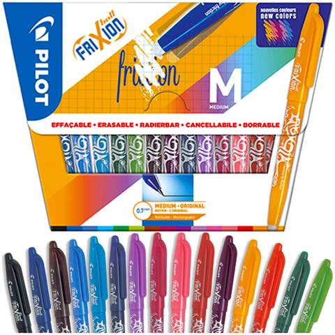 PILOT PIÓRO KULKOWE FRIXION 0,7MM 15 KOLORÓW WPC