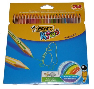 bic-kredki tropicolor 24kol.