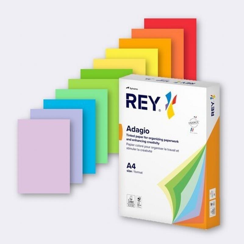 PAPIER KSERO A4 500K 80G/M2 niebieski Rey Adagio
