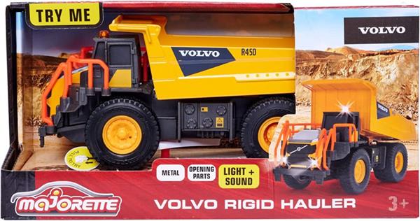 majorette wywrotka volvo 20cm światło dźwięk  simba