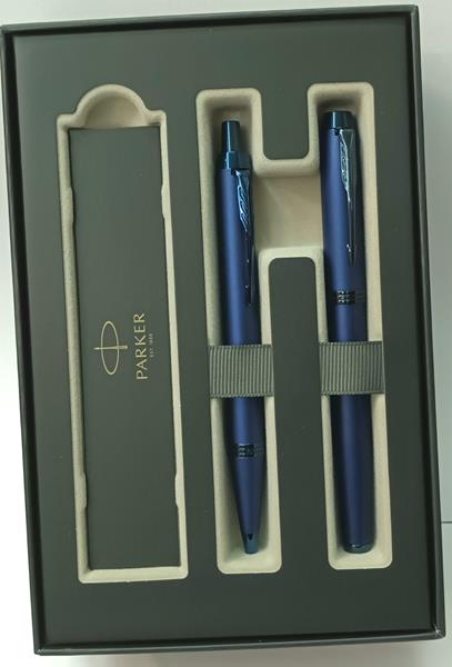 parker kpl.pióro i długopis im blue monochrome  kpl28 newell