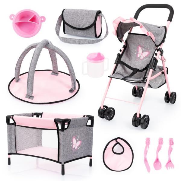 BAYER WÓZEK BUGGY SET SPACERÓWKA SZARY 21533AB