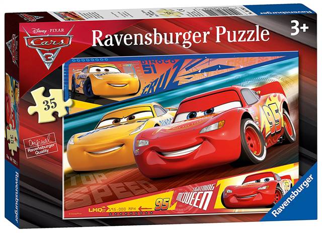 **ravensburger puzzle 35el cars 3 087921tm toys