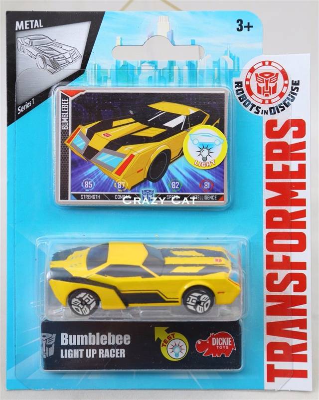 SIMBA TRANSFORMERS POJAZDY METALOWE ZE ŚWIATŁEM  NA BLISTRZE 203111001