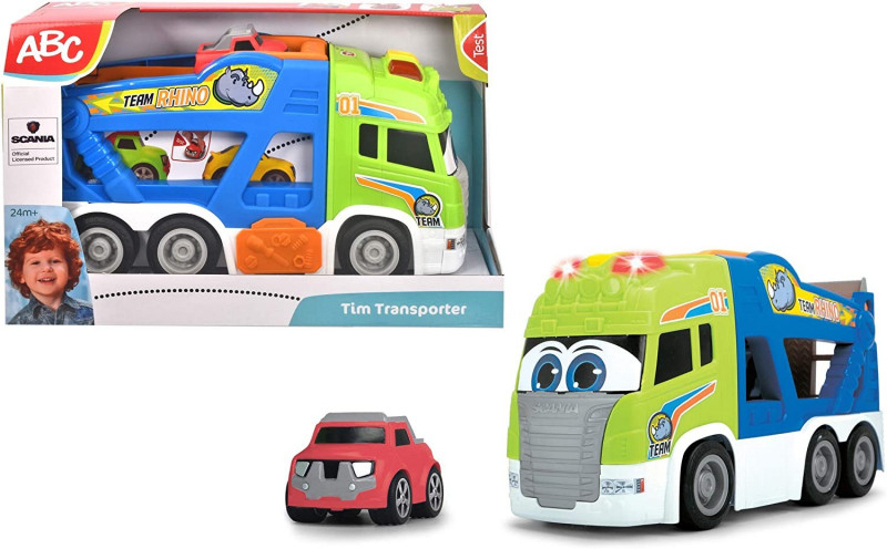 DICKIE ABC TIM TRANSPORTER SCANIA 411-7000 SIMBA