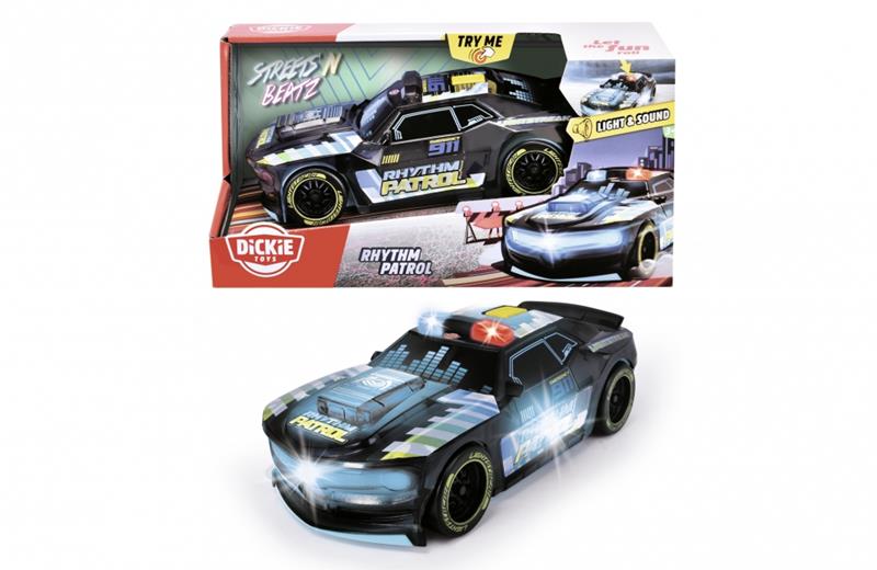DICKIE STREETS BEATZ AUTO RHYTHM PATROL 20CM 376-3008 SIMBA