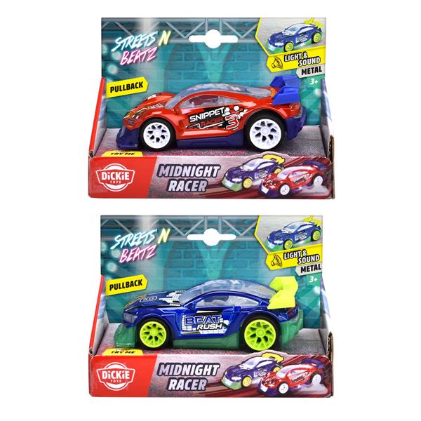 DICKIE STREETS BEATZ AUTO MIDNIGHT RACER 14CM 376-2005 SIMBA