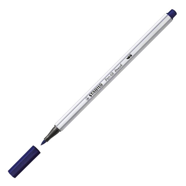 stabilo pen brush flamaster 68 granatowy 568/22 /10/