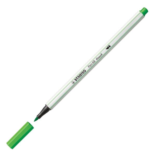 stabilo pen brush flamaster 68 jasno zielony 568/33 /10/