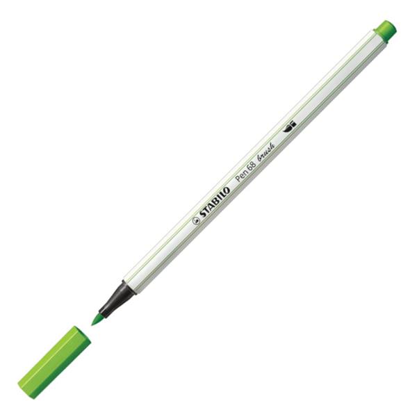 stabilo pen brush flamaster 68 zielony  568/43 /10/
