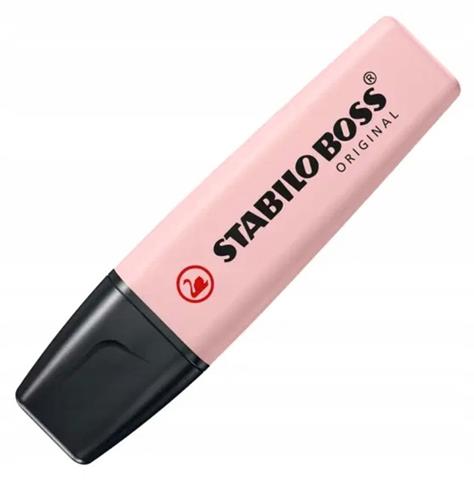 STABILO ZAKREŚLACZ BOSS 70/128 NATURE COLORS WILDFLOWER ROUGE