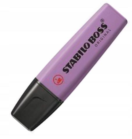 STABILO ZAKREŚLACZ BOSS 70/162 NATURE COLORS WILDFLOWERS EDITION GREY VIOLET