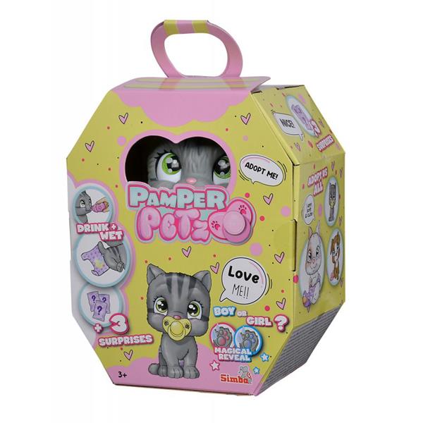 PAMPER PETZ KOTEK Z PIELUSZKOWEGO GANGU SIMBA