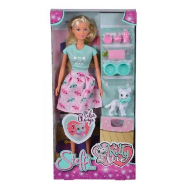 SIMBA LALKA STEFFI LOVE Z KOTKIEM 3489
