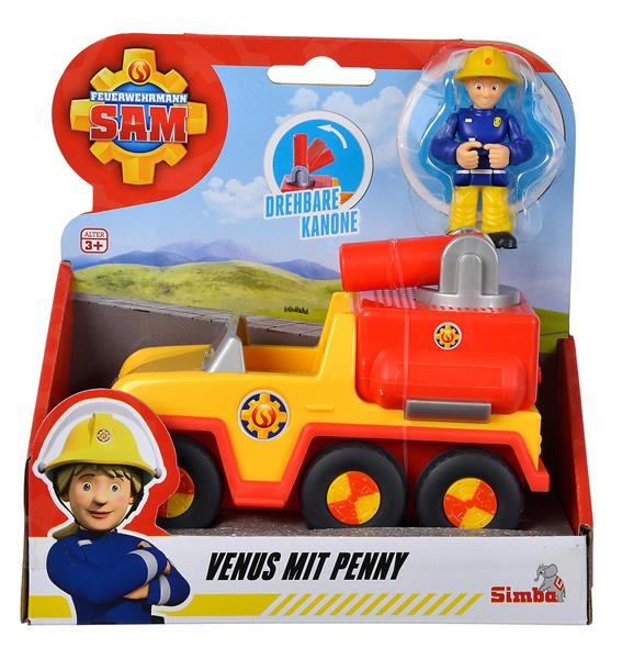 STRAŻAK SAM POJAZD VENUS MINI Z FIGURKĄ PENNY SIMBA