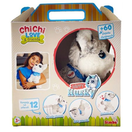 SIMBA CHI CHI LOVE HAPPY HUSKY PIESEK INTERAKTYWNY 5980050