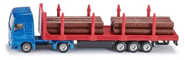 siku 1659 ciężarówka do transportu drewna                                       trefl