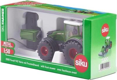 siku farmer 2000 traktor fendt 942 vario z kosiarką czołową trefl