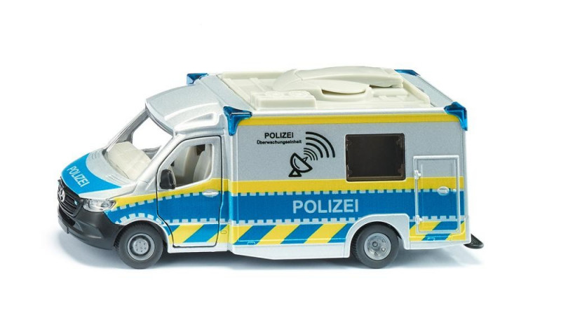 siku super 2301 radiowóz mercedes sprinter trefl