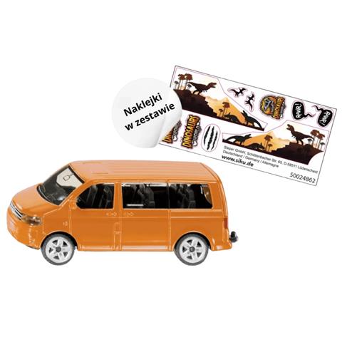SIKU 1070 VW FURGONETKA + NAKLEJKI     TREFL