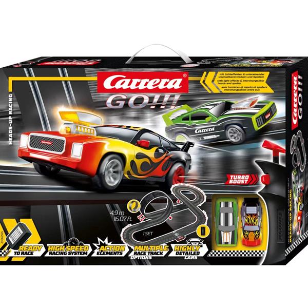 carrera go!!! tor heads-up racing 4.9m