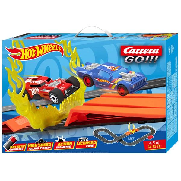 CARRERA GO!!! TOR HOT WHEELS SKOCZNIA 4.3M