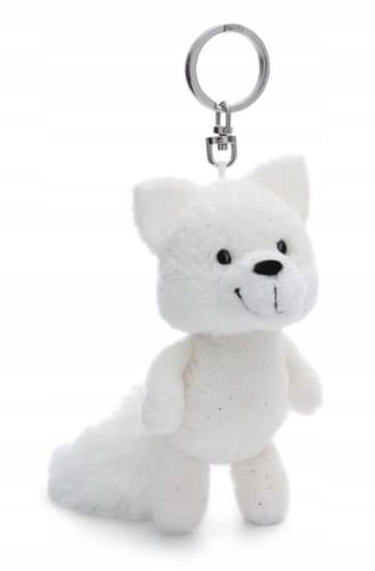 NICI 61271 Brelok pluszowy lis polarny Vanja 10cm GREEN