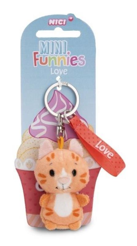 NICI 61343 Brelok pluszowy Kot 