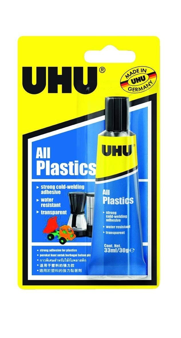 UHU-KLEJ DO PLASTIKÓW ALL PLASTICS 30G. BLISTER /10/ AMEX