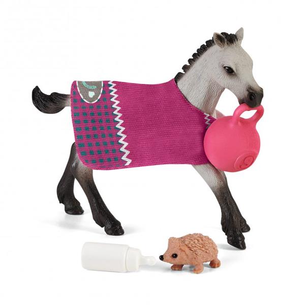 schleich bawiące się źrebię horse club 42534 tm toys