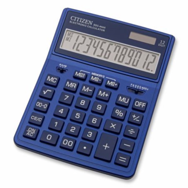 kalkulator citizen sdc-444x-nv granatowy cdc