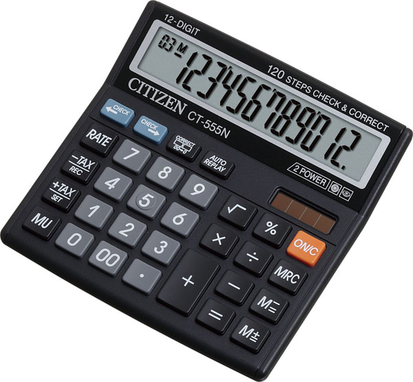 kalkulator citizen ct-555n cdc