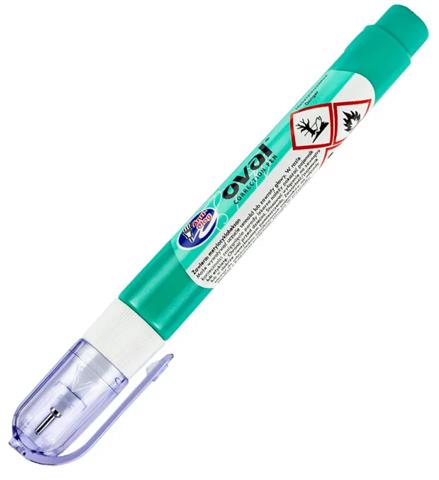 KOREKTOR OVAL METALOWA KOŃCÓWKA ZIG-10002223 KW TRADE /12/