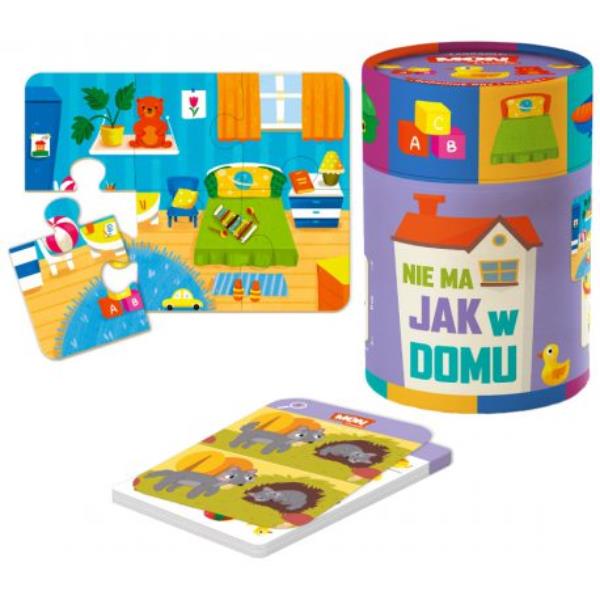 dodo puzzle 4x6el dwustronne nie ma jak w domu 200102 tmtoys