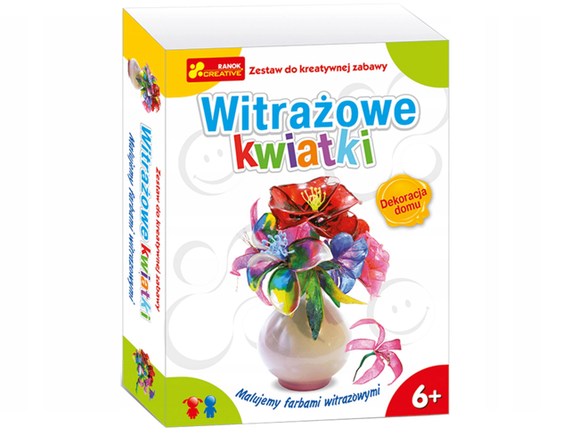 ranok-witrażowe kwiatki