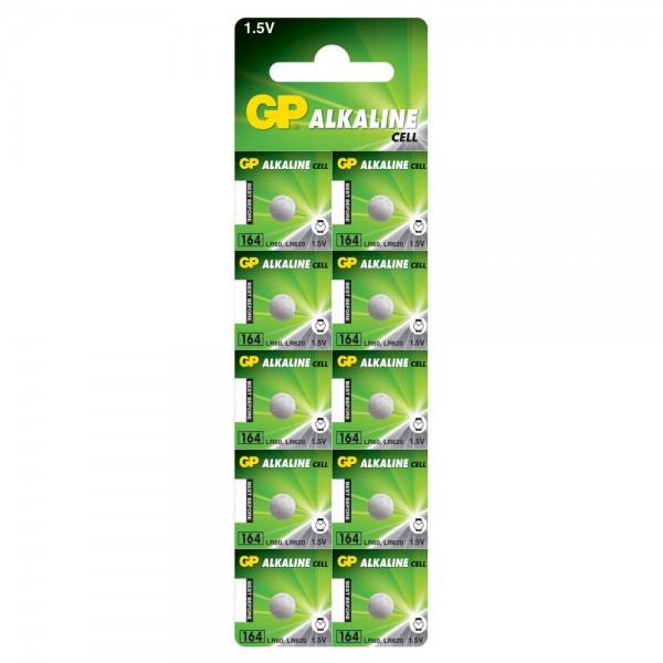 GP BATERIA ZEGARKOWA AG1 LR620 164 1,5V /10/