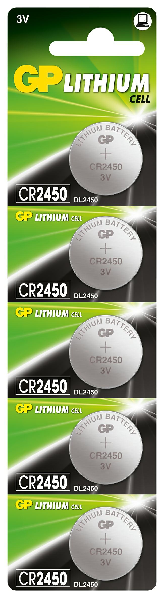 gp bateria cr2450 3v litowa dl2450 /5/
