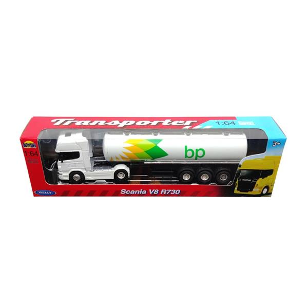 dromader welly truck 1:64 scania v8 r730 58016