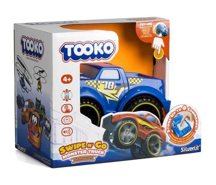 tooko junior auto swipe n go monster truck 81498 dumel