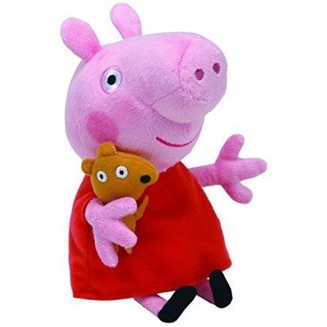 tm toys peppa-plusz peppa z przyjacielem 35.5cm