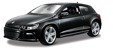 burago 1:24 vw scirocco r black 18-21060