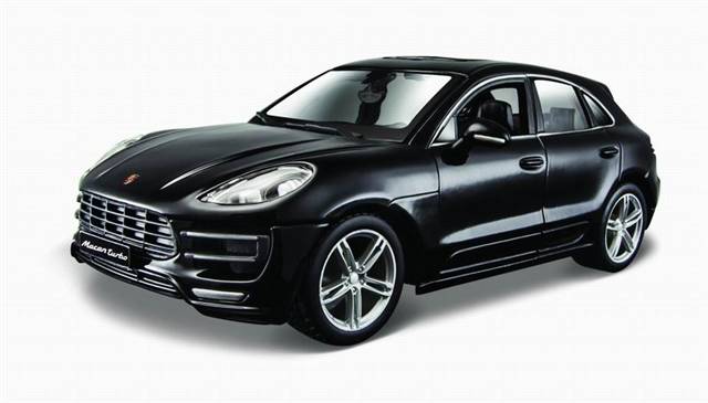 burago 1:24 porsche macan black
