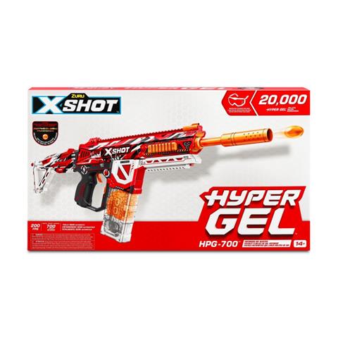 zuru x-shot hypergel pistolet na kulki +okulary 36620