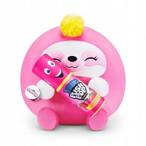 ZURU SNACKLES PLUSZAK ŚREDNI 35CM JUMBO PUSH POP CANDY  77511N