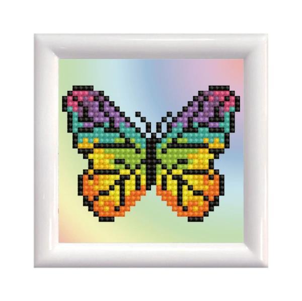 diamond dotz rainbow butterfly diamentowa mozaika tęczowy motyl dd1031