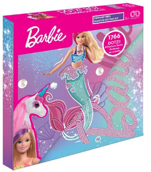 diamond dotz barbie mermaid vibes syrena diamentowa mozaika dbx095