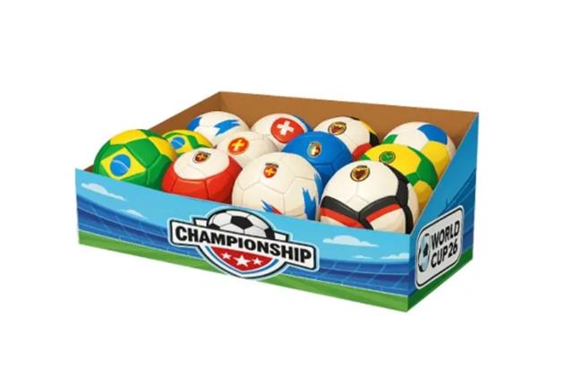 WORLD CUP PIŁKA NOŻNA PIANKOWA 11CM SB008T1 04621