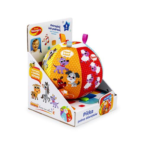 DUMEL DISCOVERY PIŁKA PEŁNA DŹWIĘKÓW 3M+ DD55046