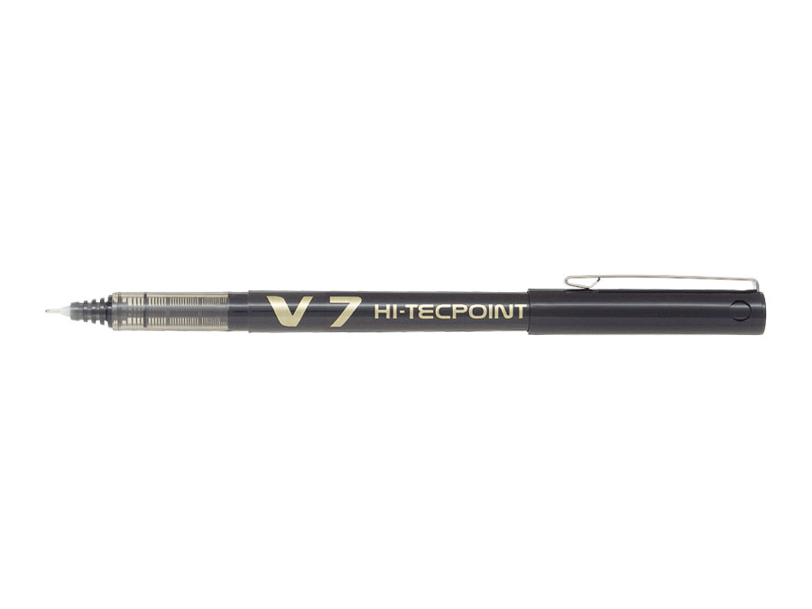 pilot-pióro kulkowe v7 hi-tecpoint czarne wpc